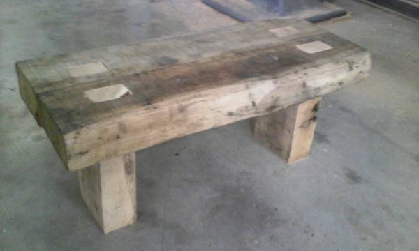 banc en bois